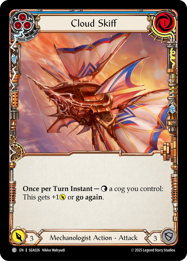 Cloud Skiff (Blue)